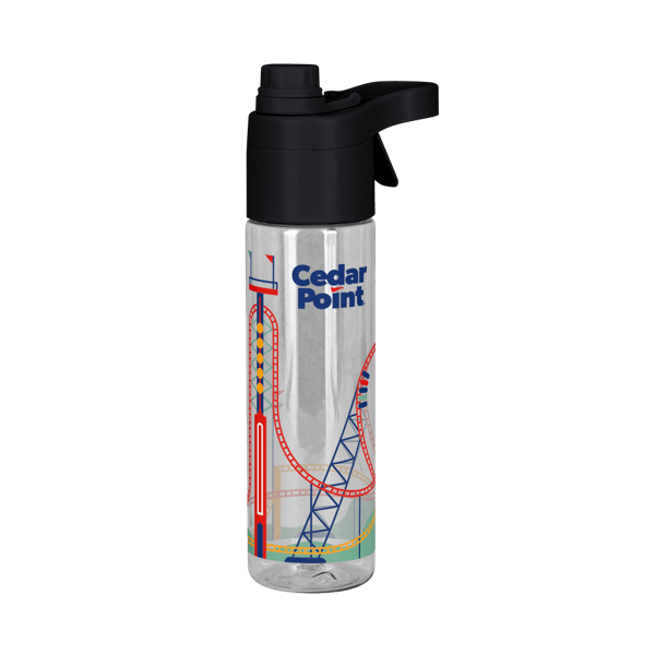 Spritzer 20 oz rPET Spray Water Bottle 32