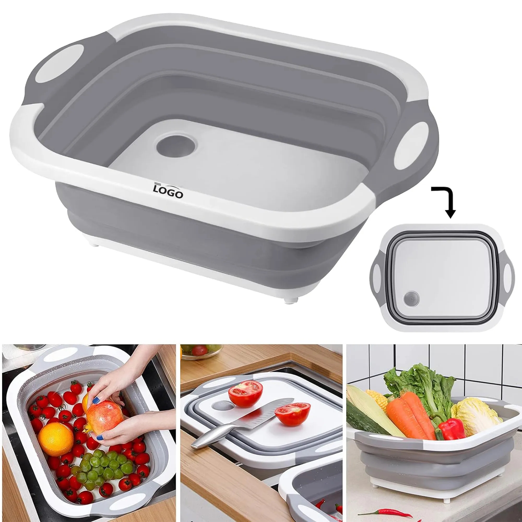 3 In 1 Foldable Cutting Board 2