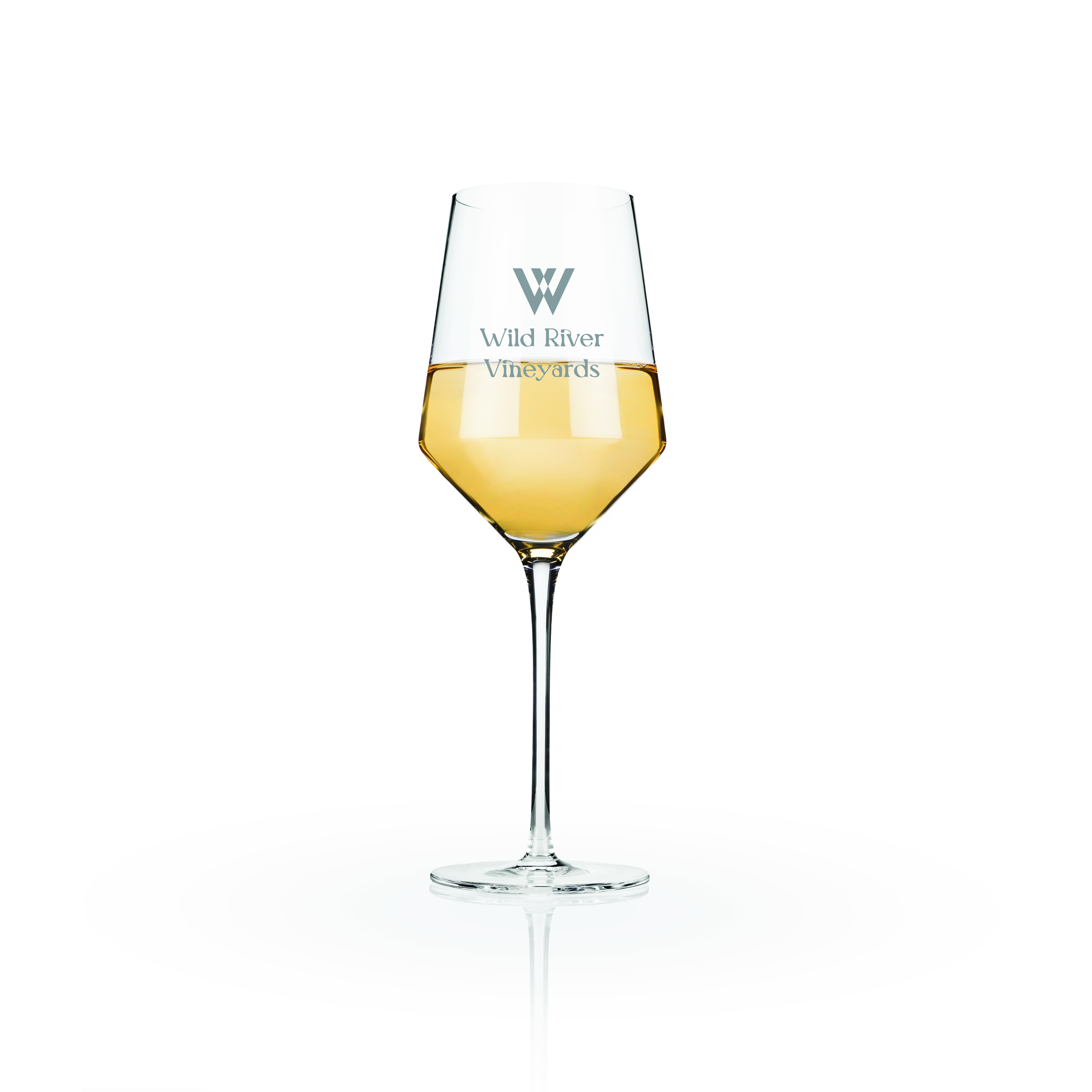 Viski® Raye Angled Crystal Chardonnay Glass