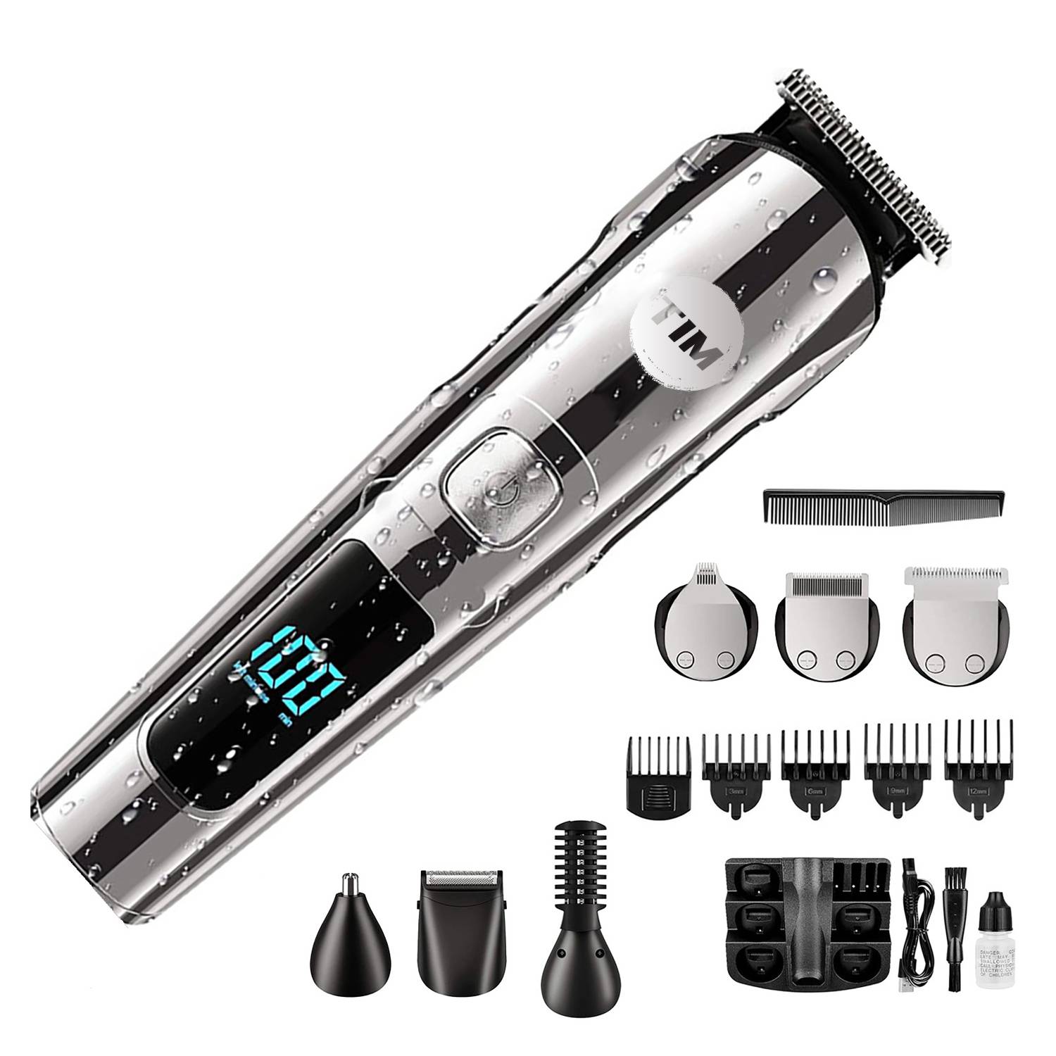 Electric Hair And Beard Trimmer Set 2