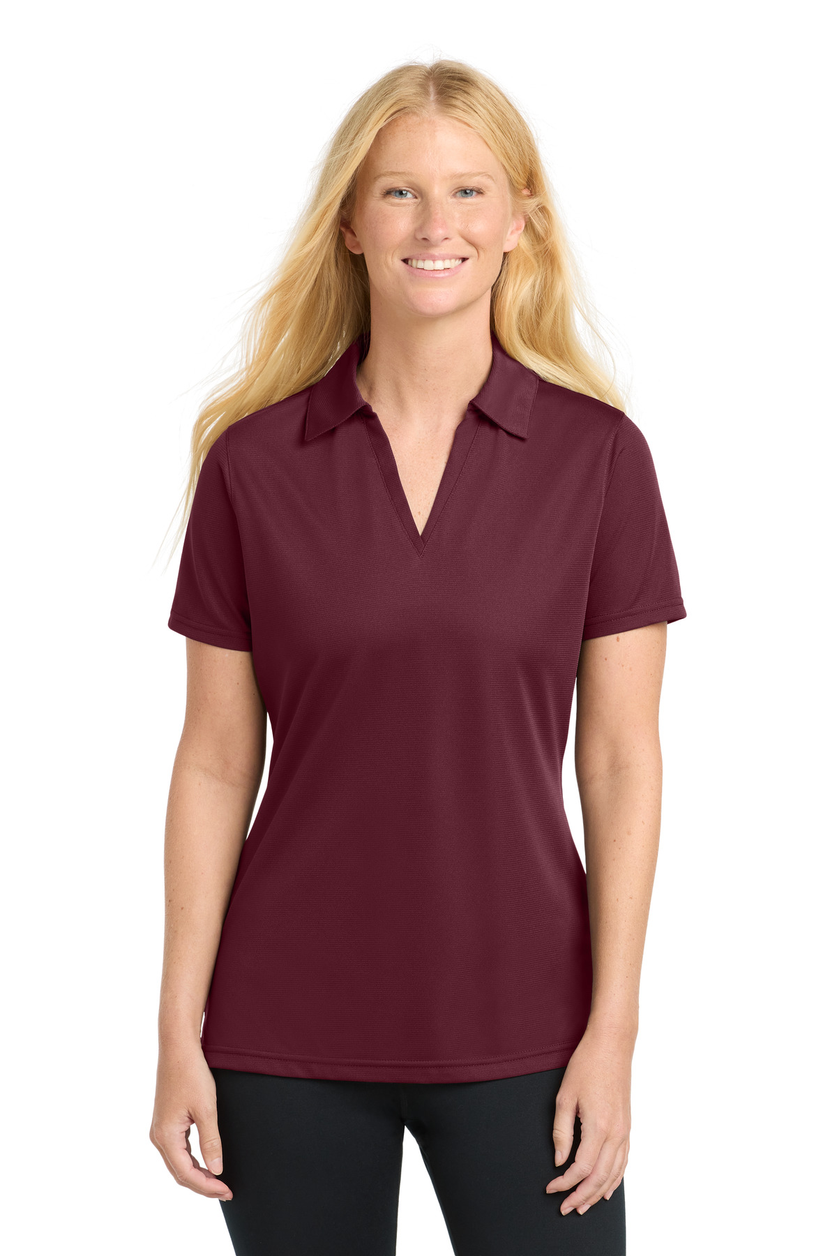 Sport-Tek Women's PosiCharge Active Textured Polo. LST690 18