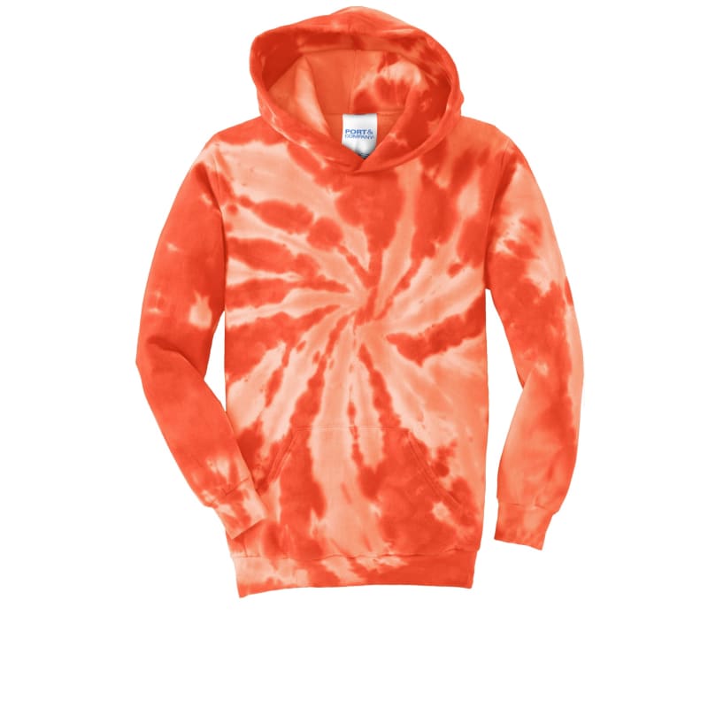 Port & Company Youth Tie-Dye Pullover Hooded Sweatshirt. 43