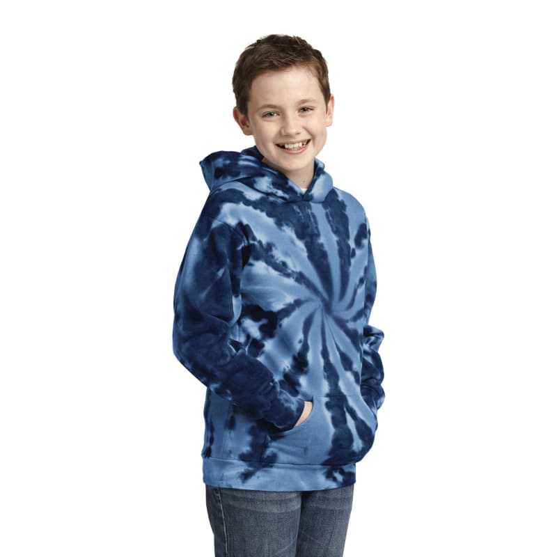 Port & Company Youth Tie-Dye Pullover Hooded Sweatshirt. 26