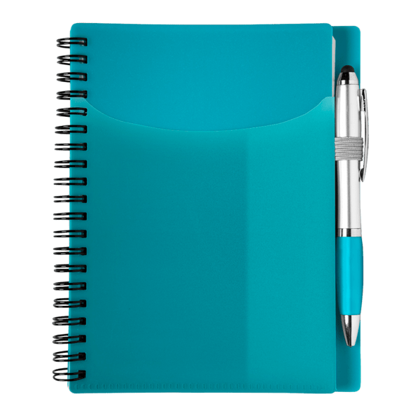 Sorbet Notebook Set with matching pen (PB2571). 18