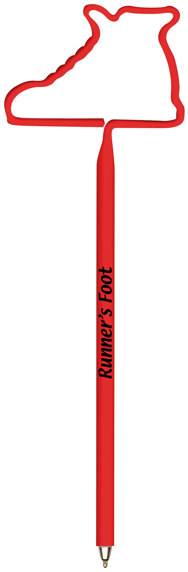 Shoe Hightop Inkbend Standard, Bent Pen