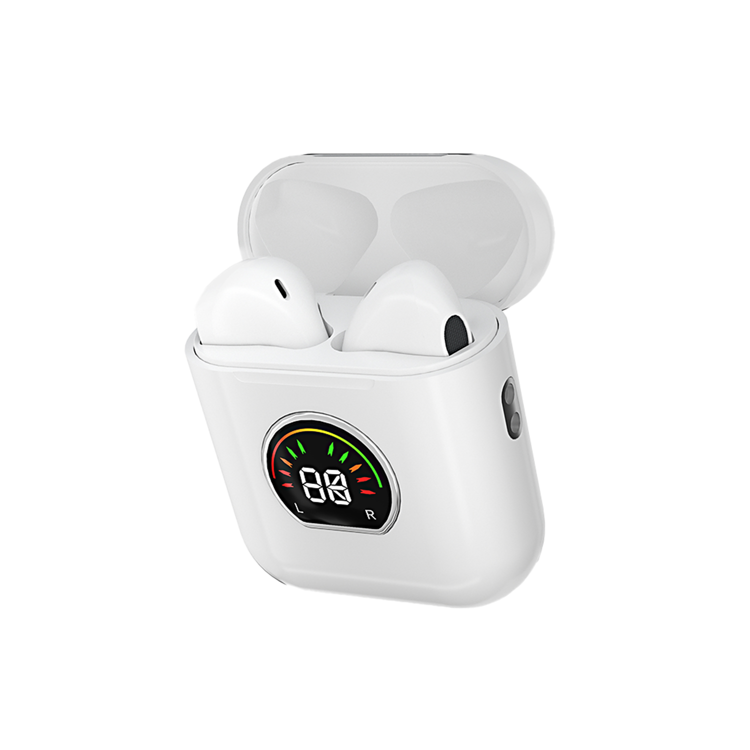 Wireless Bluetooth Earbud with LED Display and Charging Case 2