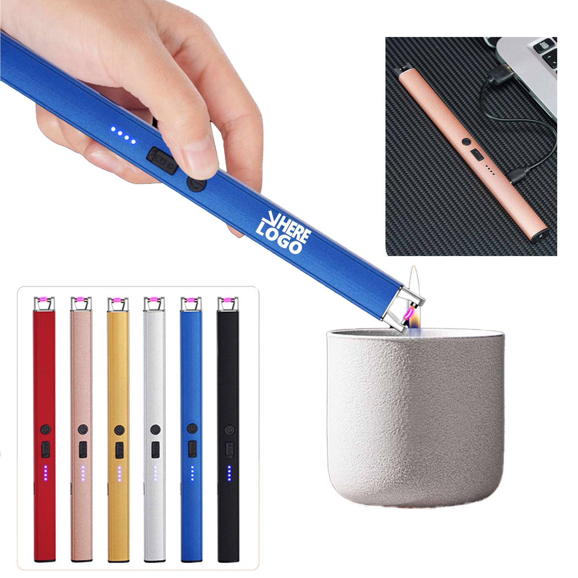 Electric Candle USB Rechargeable Lighter MOQ 20 1
