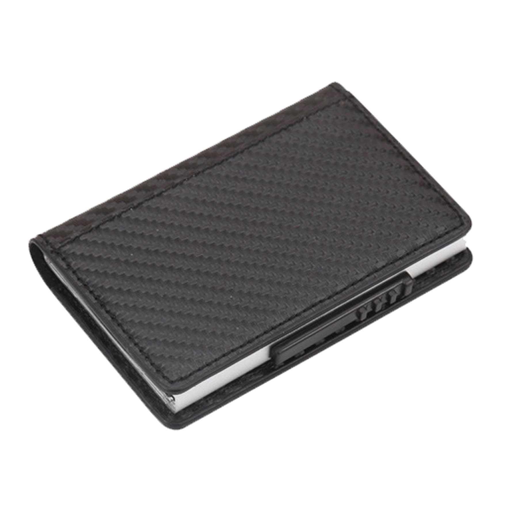 Skinny Minimal Thin Front Pocket RFID Wallet Card Holder 5