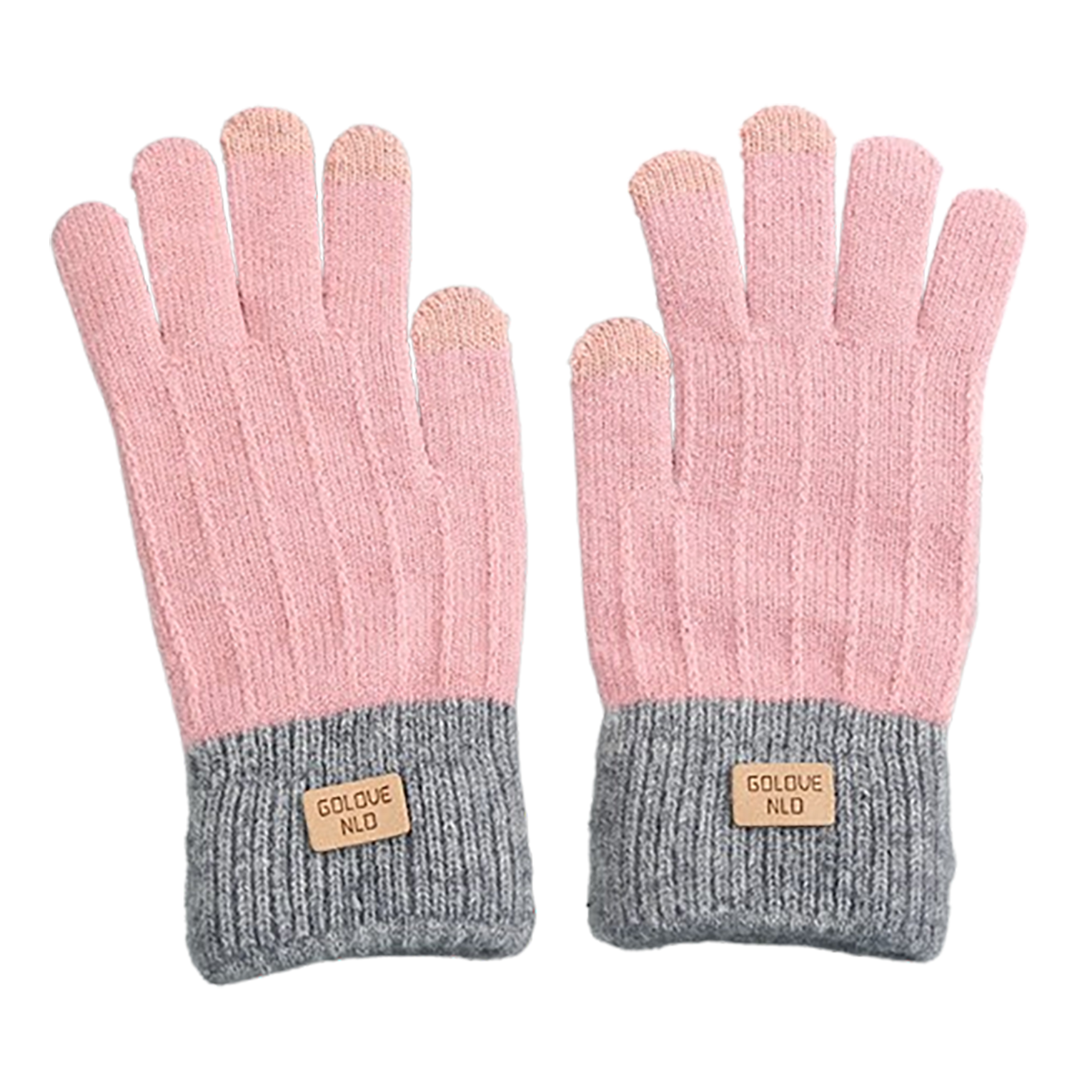 Women's Winter Warm Knitted Touchscreen Gloves 4