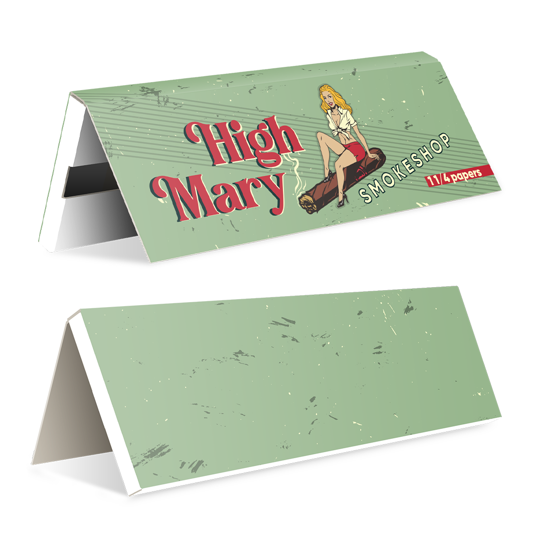 Hemp Rolling Papers – 1 1/4 – Quick Print 1