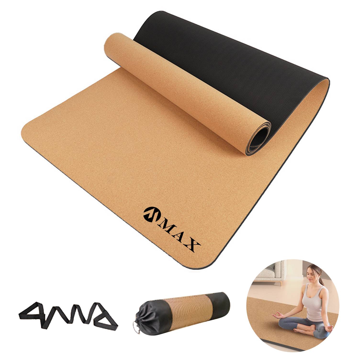 Anti-Slip Anti-Shock Yoga Mat 4
