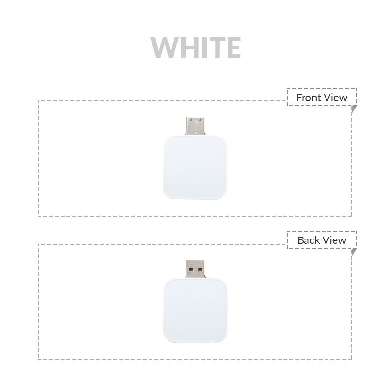 Square Twist USB Flash Drive 1