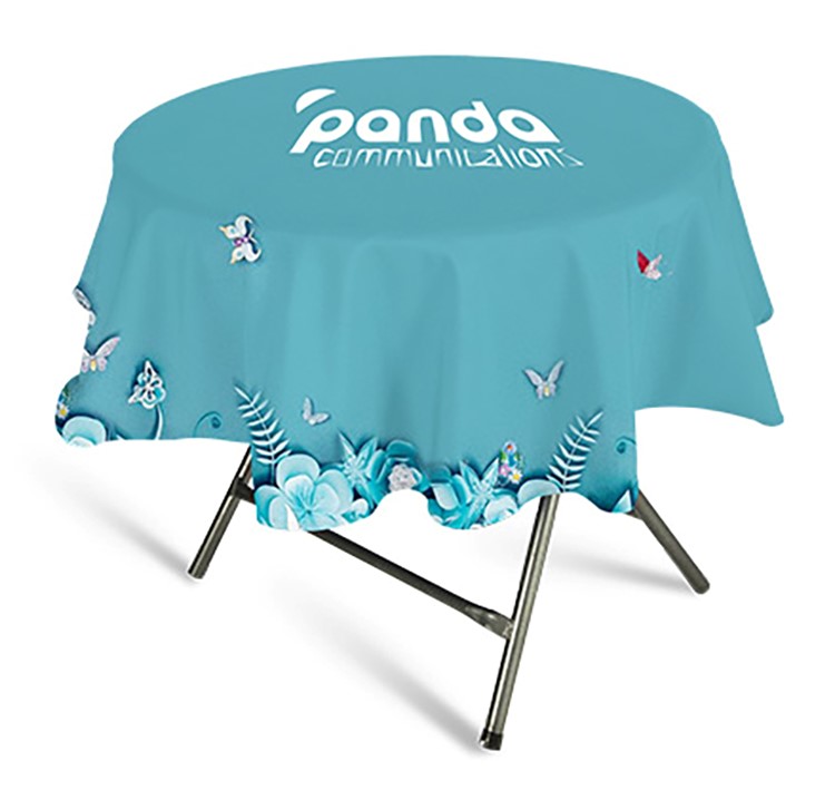 Dye Sublimated Round Table Covers