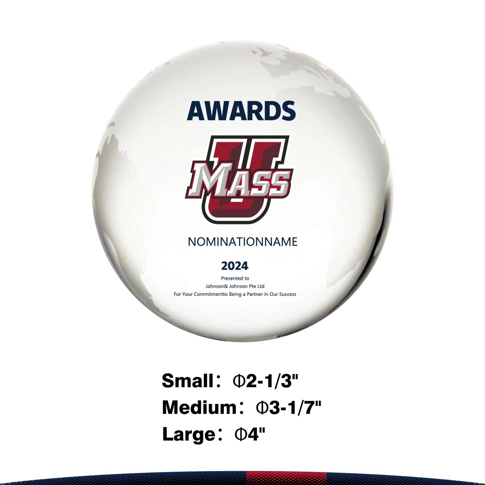 Ostie Crystal Sphere Award 2