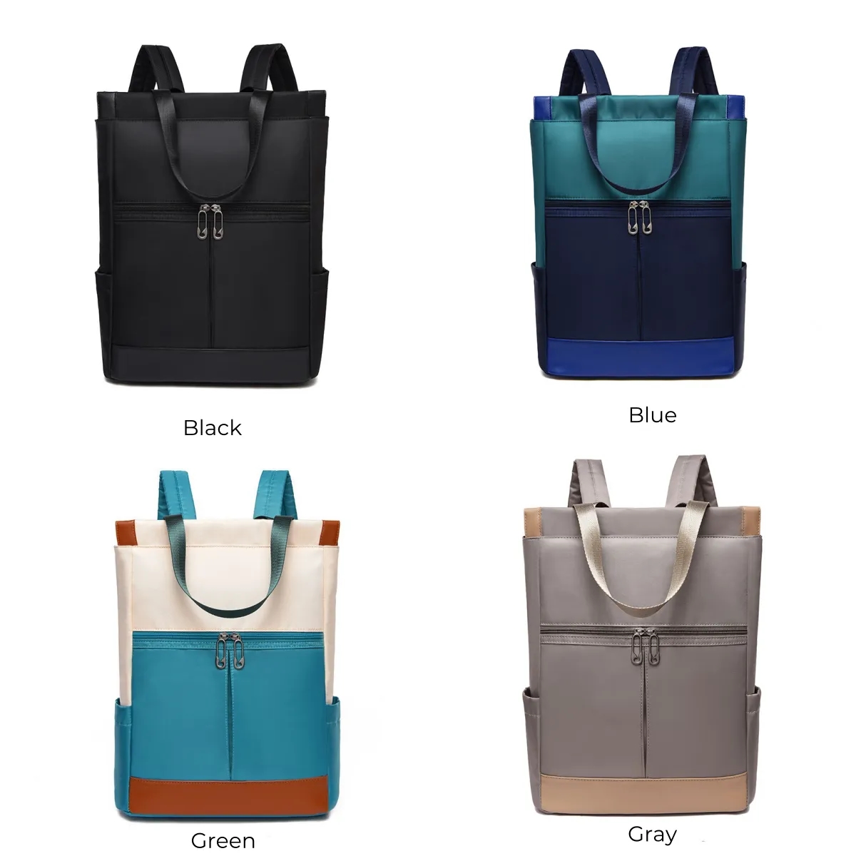 Women's Convertible Daypack Laptop Backpack 4