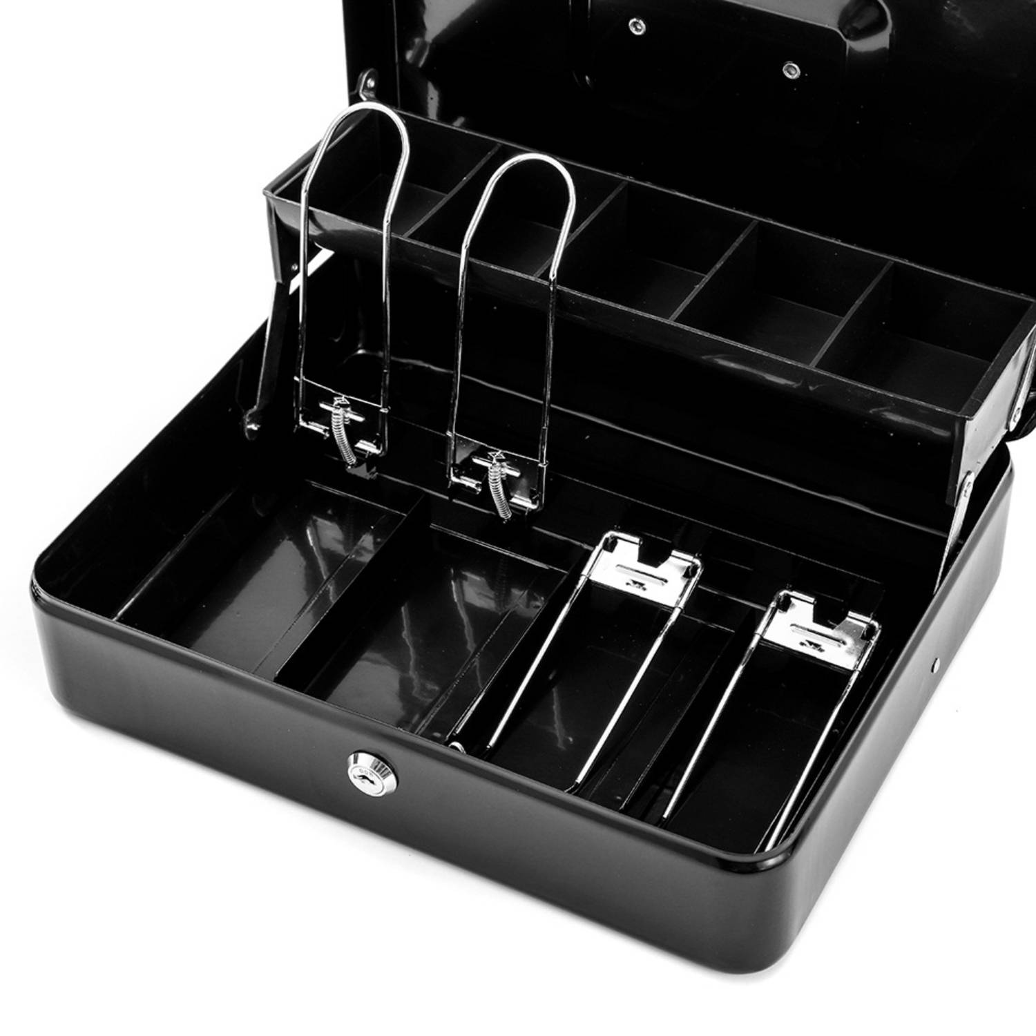 Small Cash Box w/ Lock and Slot 6