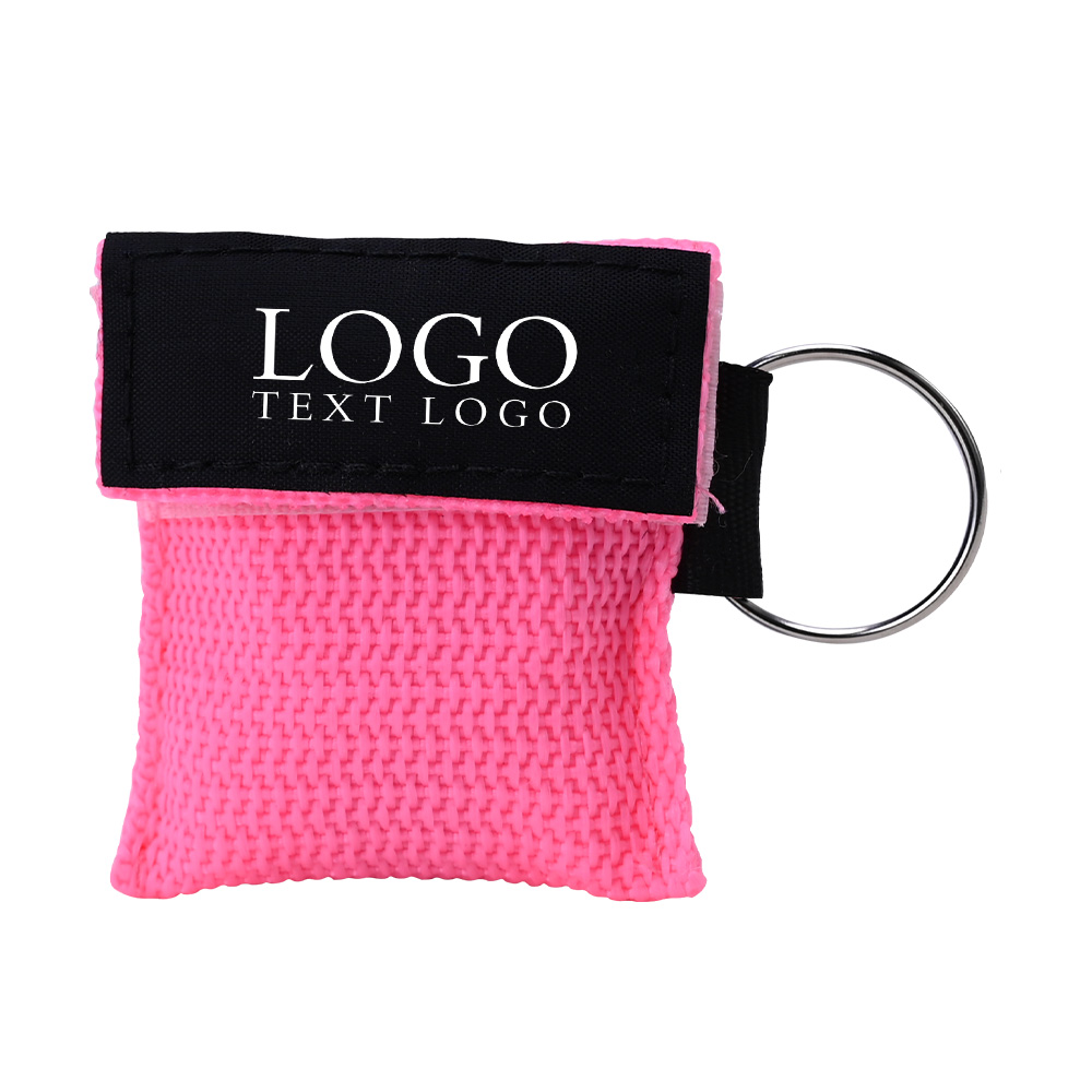 Custom CPR Face Shield Mask Keyring 14
