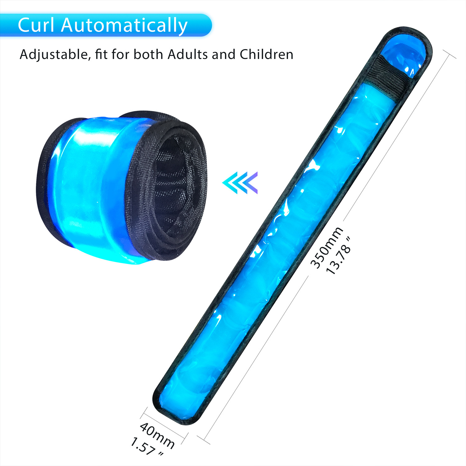 LED Slap Bracelet Light Up 2