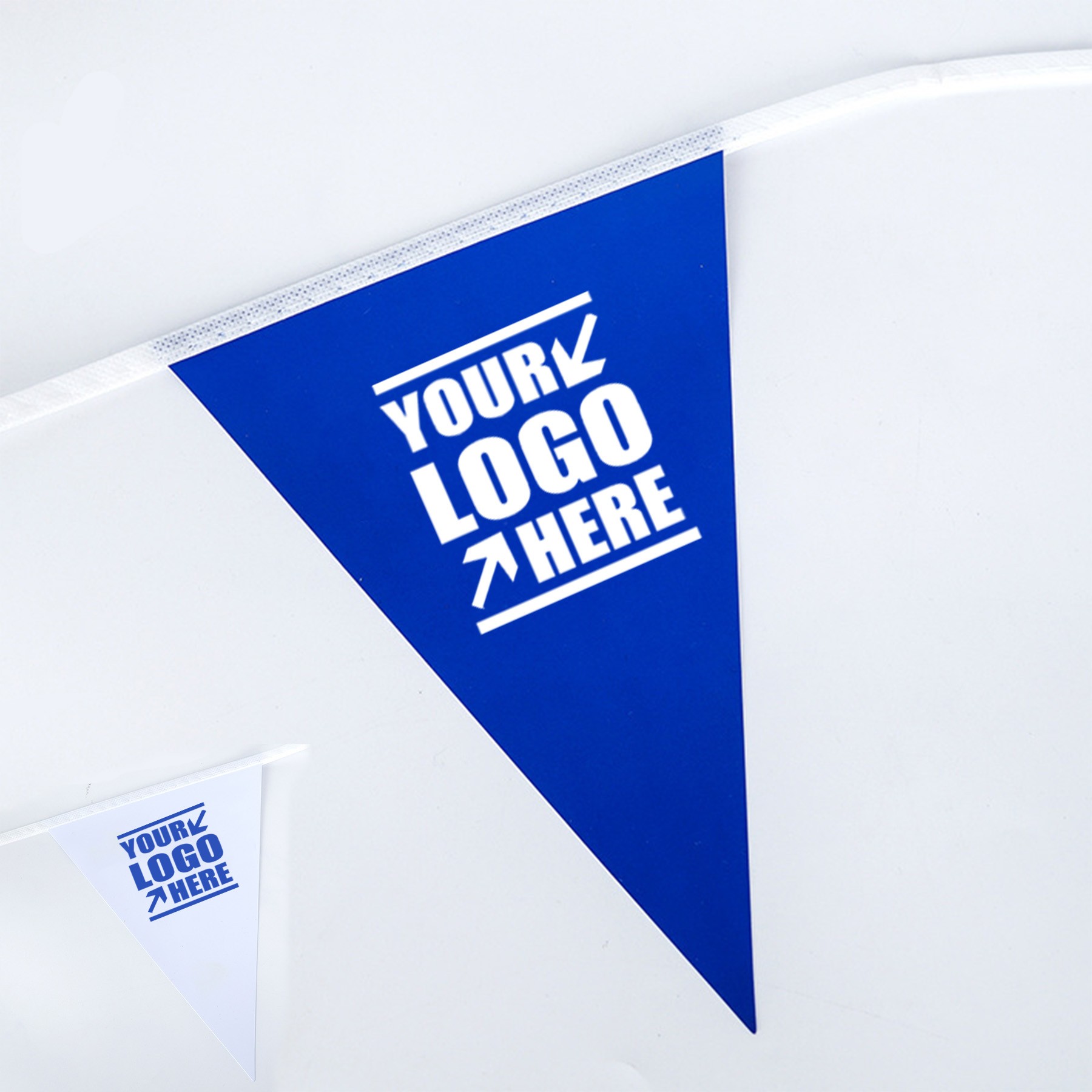 Customizable Triangular Bunting Flag Decoration