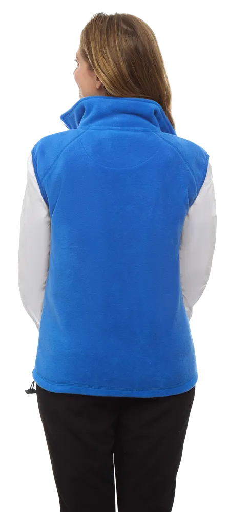 Adult Micro Fleece Zip Front Vest 60