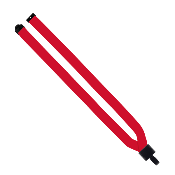 3/4" Polyester Lanyard with Non-Swivel Plastic Hook 33