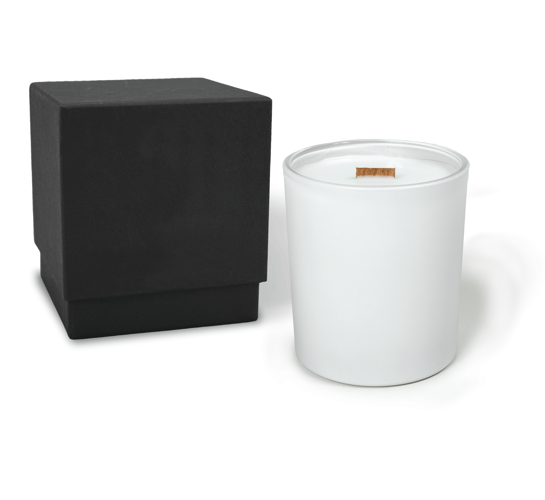 14 oz White Luxury Candle with Gift Box Engraved