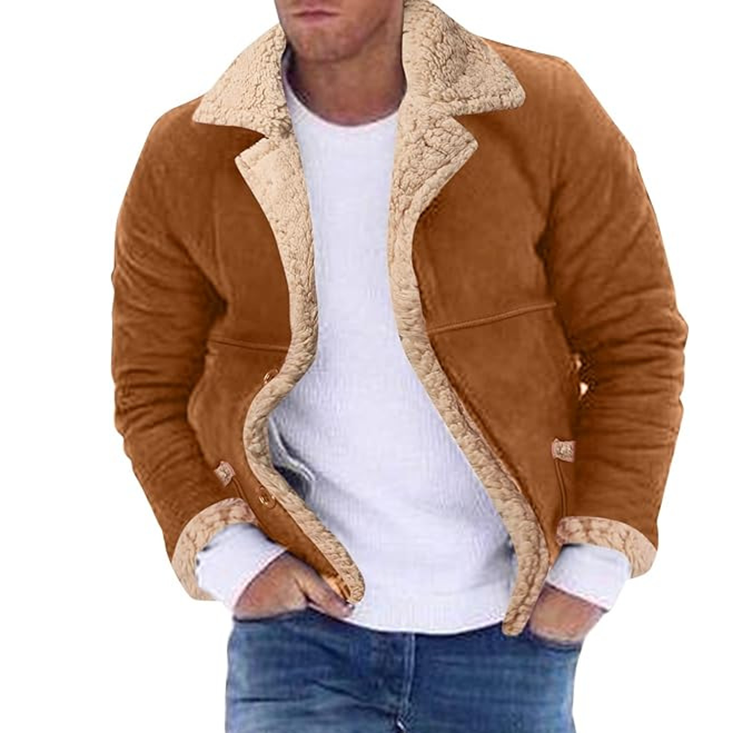 Thick Thermal Cotton Fleece Lined Winter jacket 3
