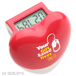 Healthy Heart Step Pedometer 14