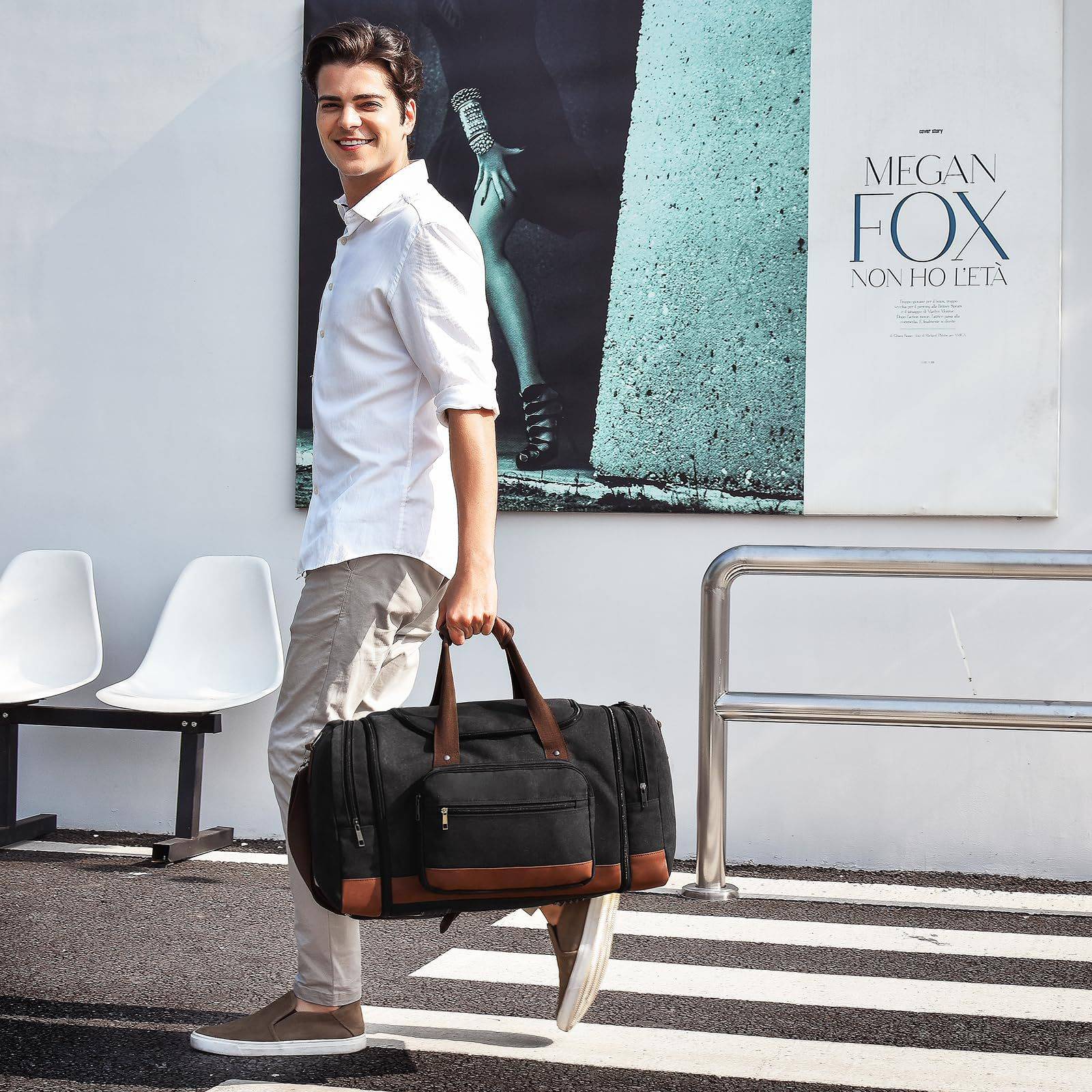 Expandable Canvas Duffle Bag 3