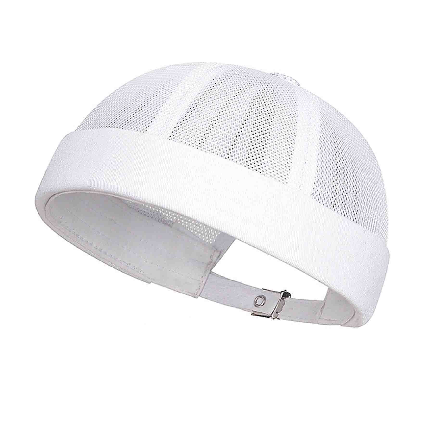 Summer Breathable Mesh Docker Brimless Skull Cap 2