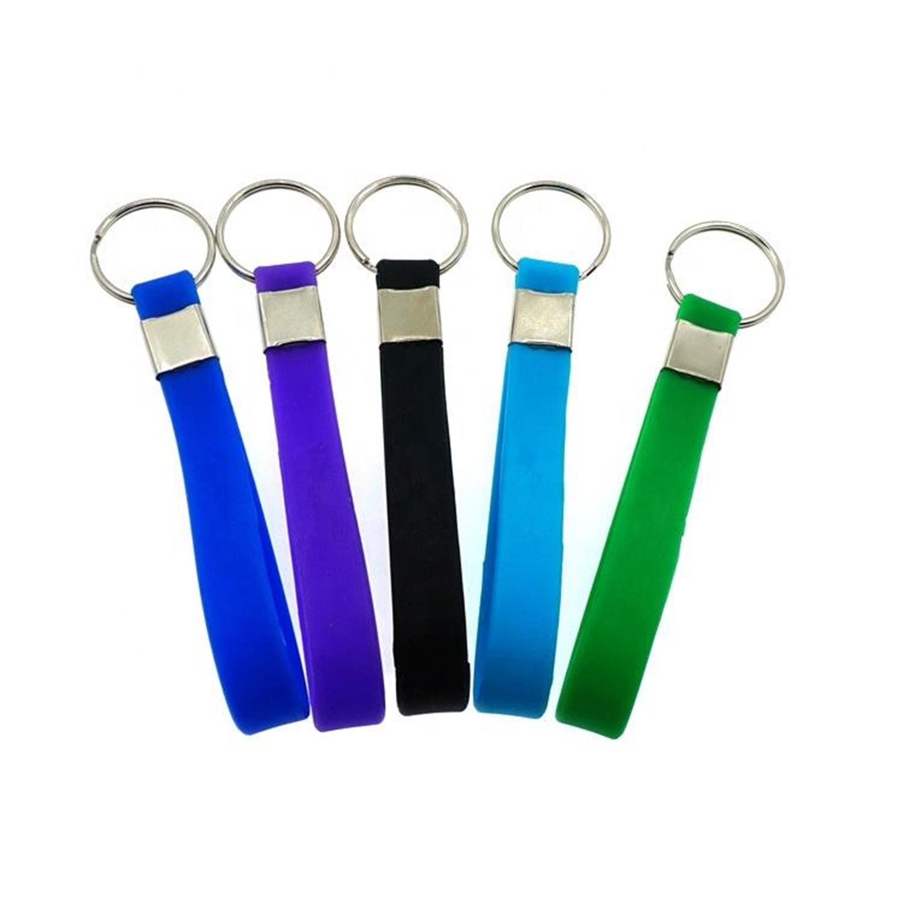 Silicone Wristband Keychain 3