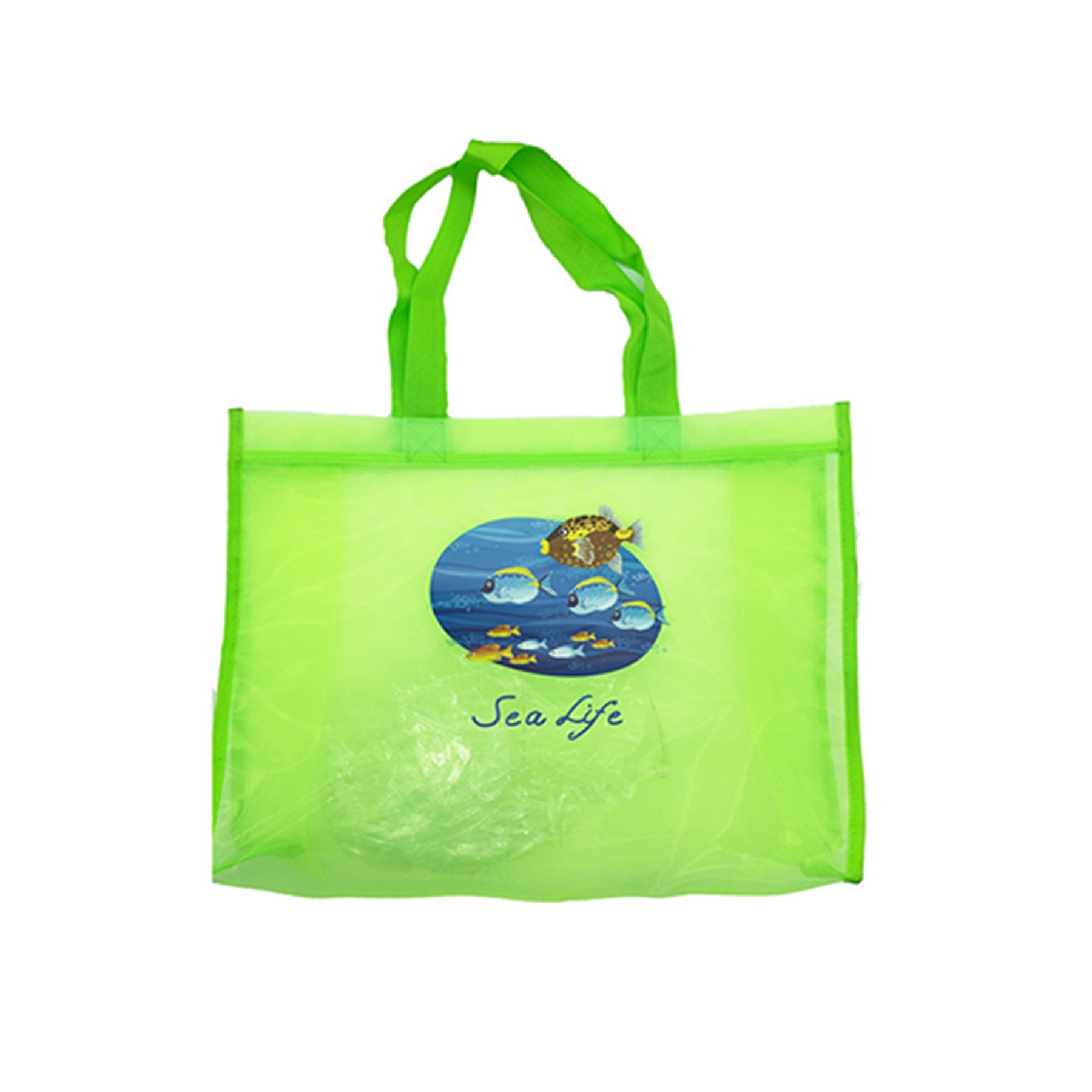 Nylon Mesh Beach Tote Bag 3