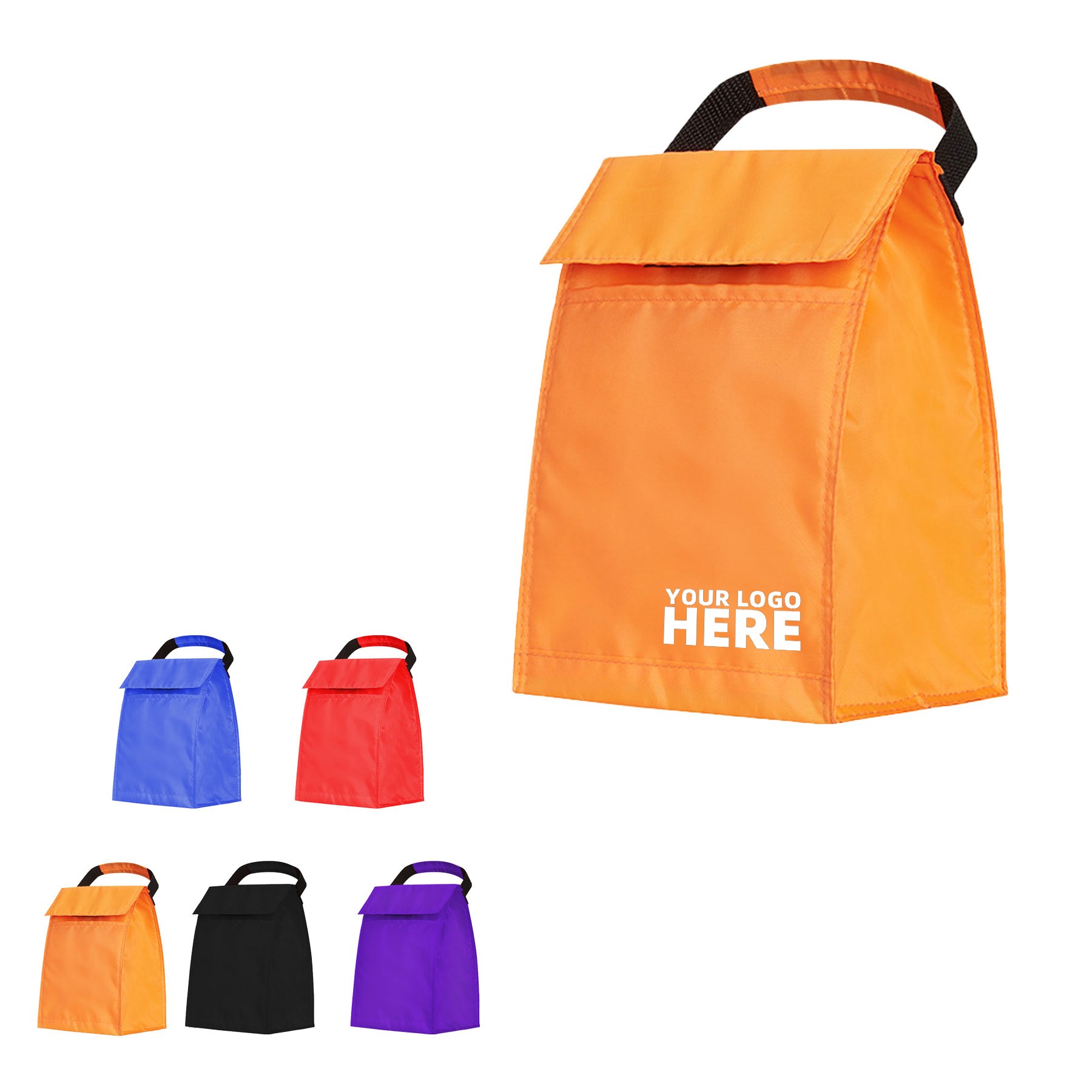 Insulated Lunch Bag with Pocket
