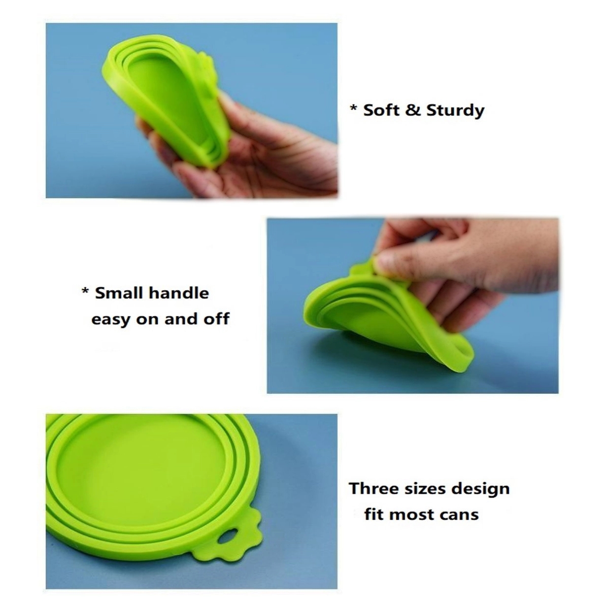 Pet Silicone Can Lid 4