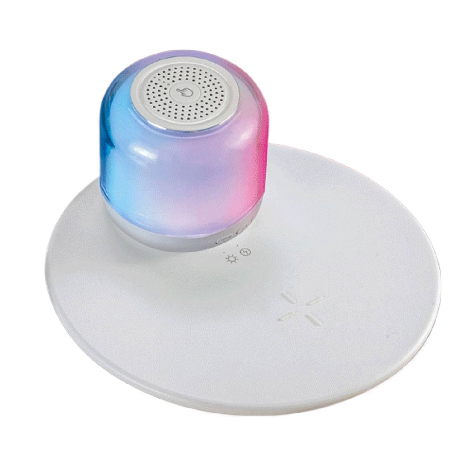 Wireless Fast Charging Station with Night Light and  Speaker 6