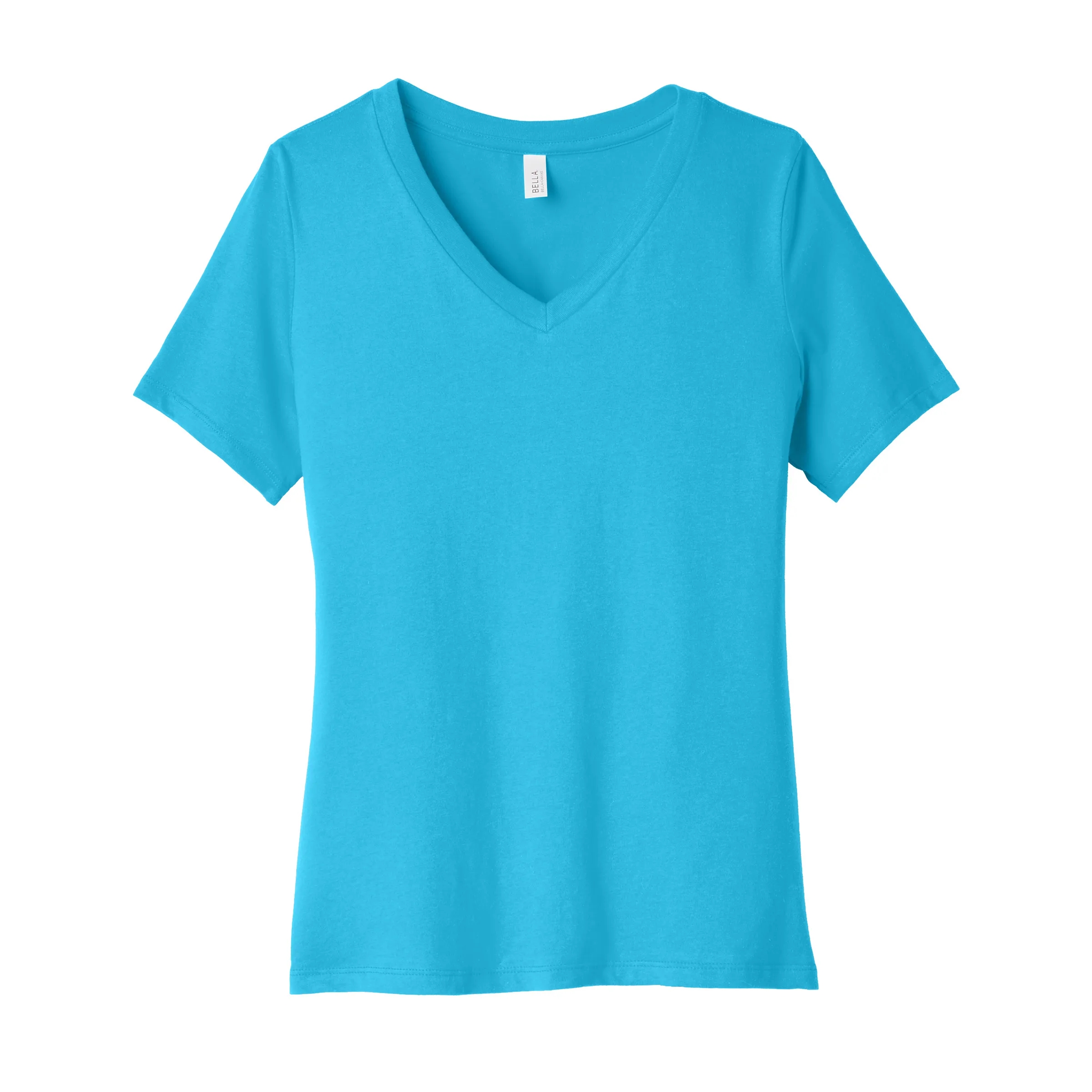 Bella+Canvas Ladies' Relaxed Jersey Short-Sleeve V-Neck 7