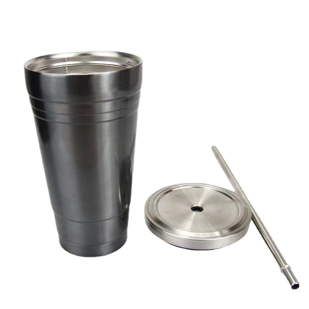 500ML Stainless Steel Straws Mug 2