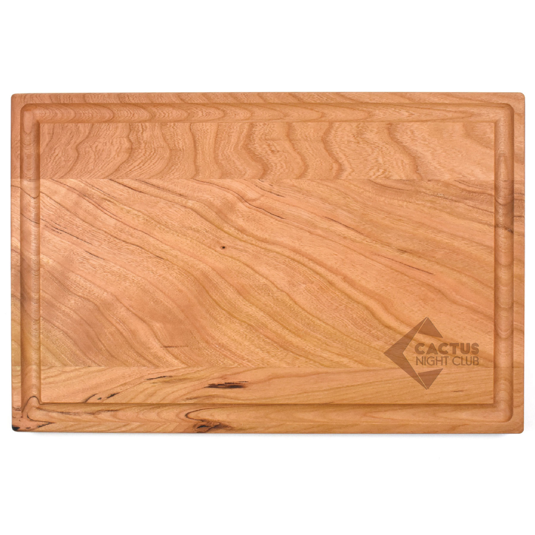 8" x 12" Cherry Rectangular Cutting Board with Juice Groove