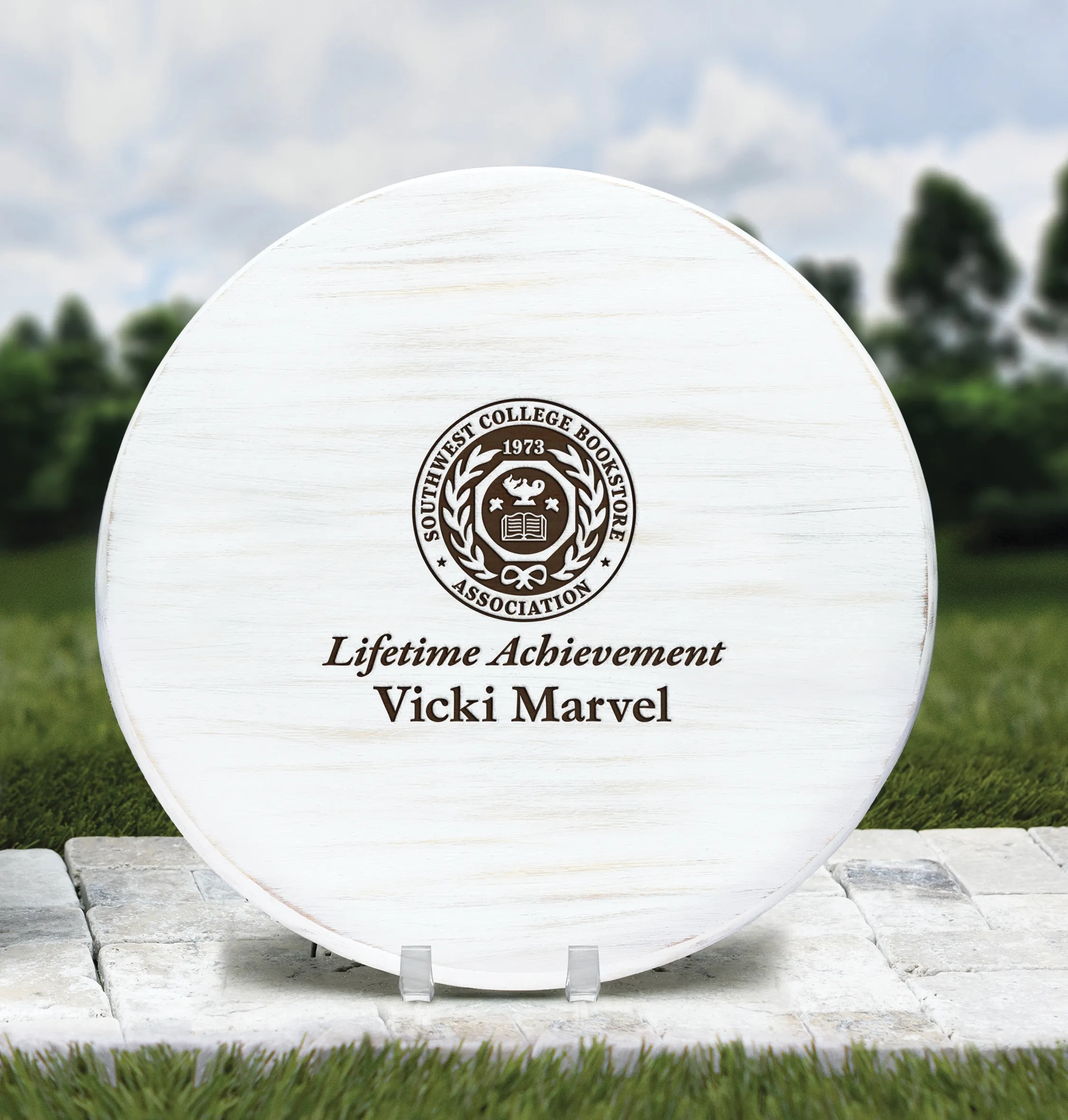 Grand Acacia Wood Round Board 6
