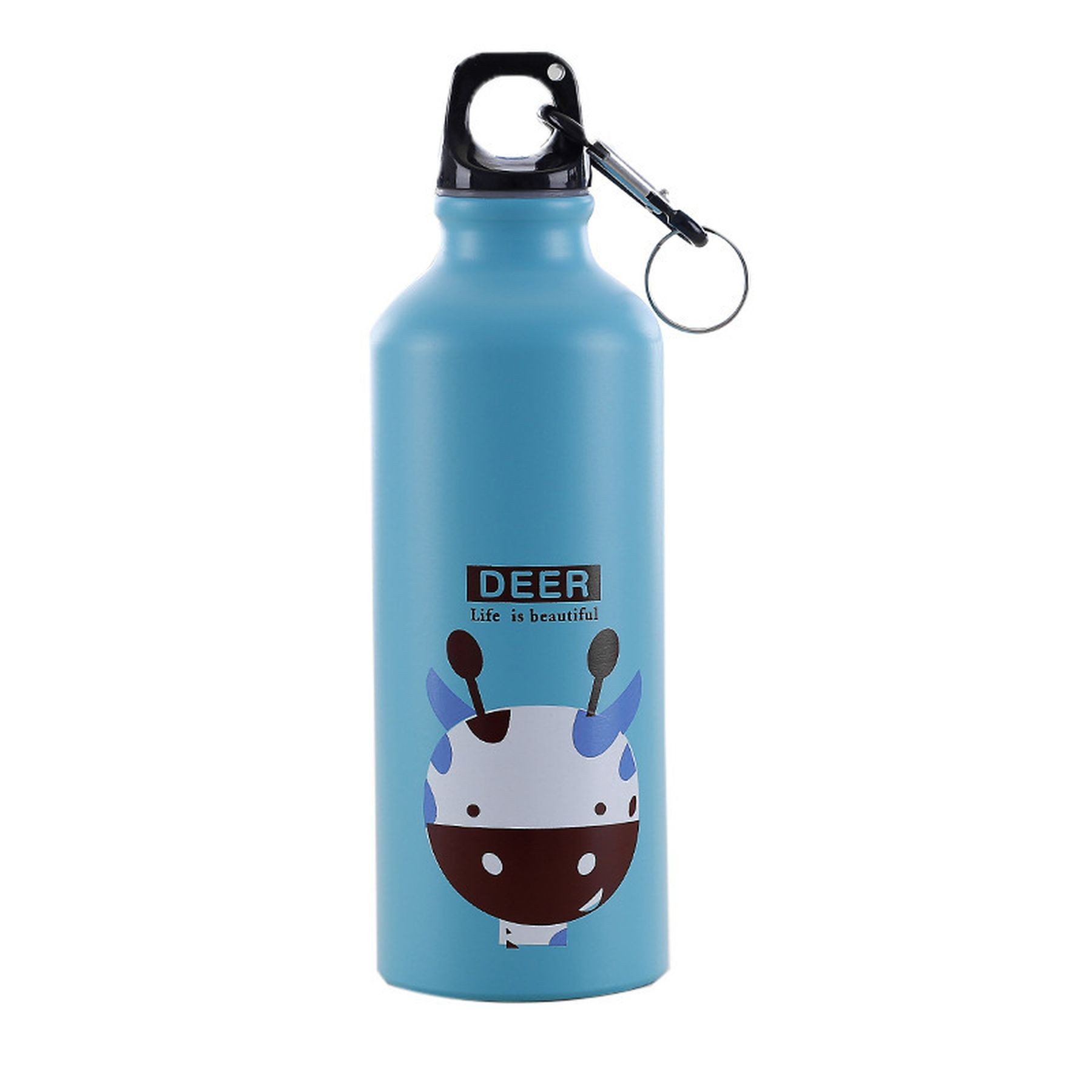 15Oz Aluminum Water Bottle With Twist Cap And Buckle 11