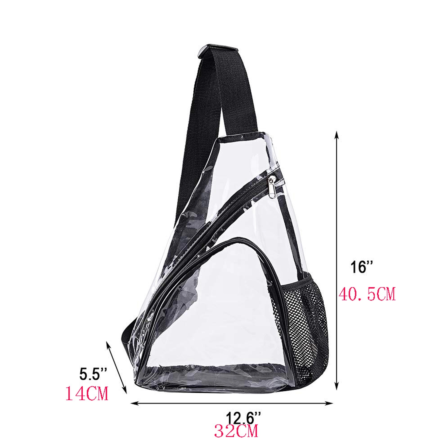 Clear PVC Sling Bag 2