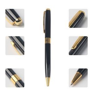Silve Clip Twisted Metal Pen 15