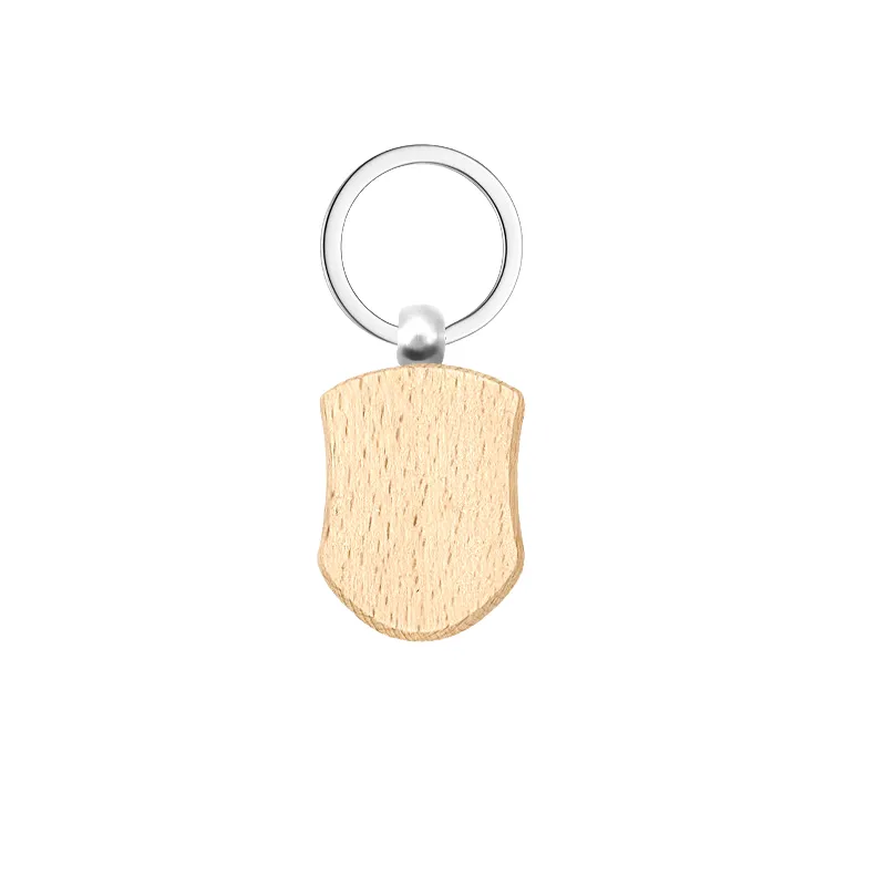 Durable Beech Wood Keychain for Everyday Use 10