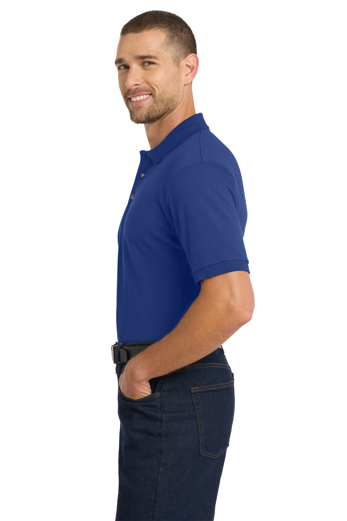 Port Authority Heavyweight Cotton Pique Polo. K420 2