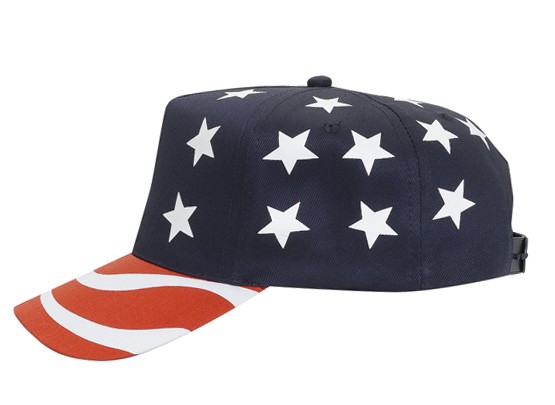 OTTO CAP® 5 Panel Mid Profile Baseball Cap 3