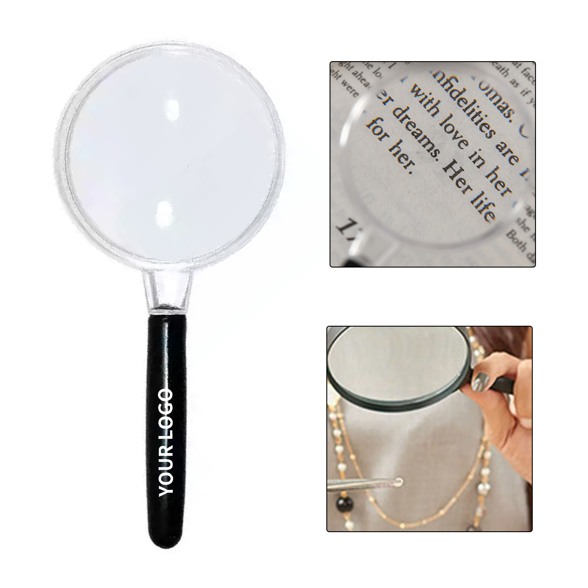 Clip On Magnifier Three Times 4.25" x 1.93" 3