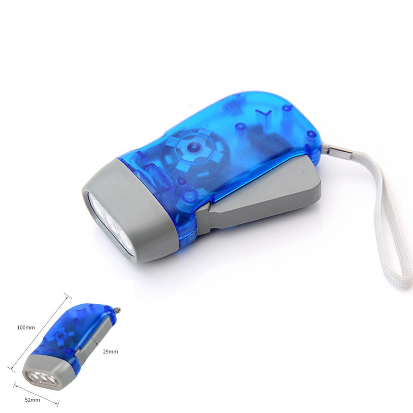 Hand Crank Flashlight Small Flashlight Lantern 6