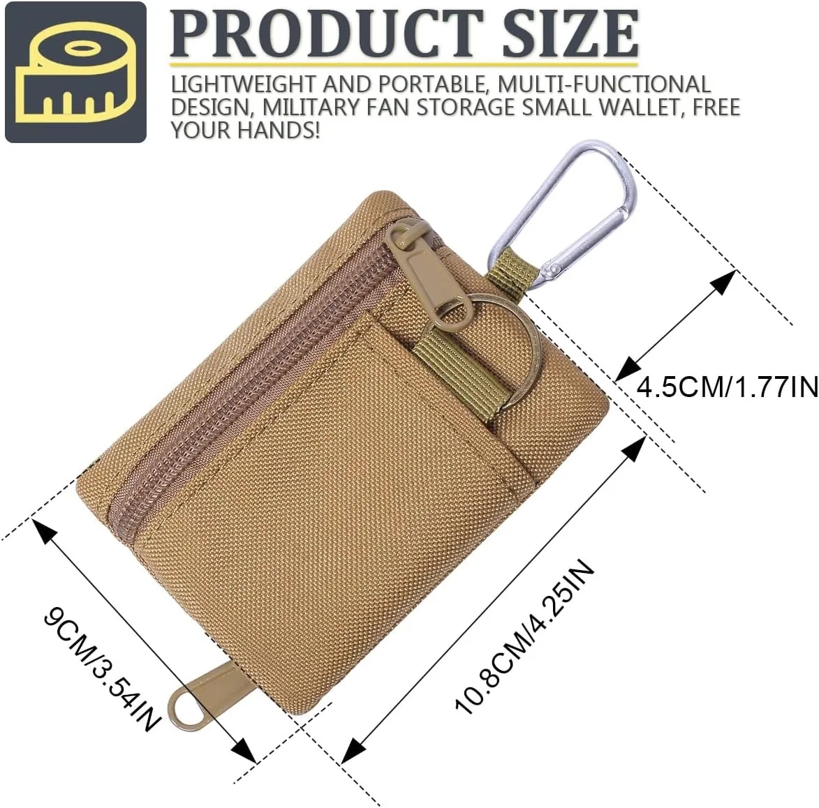 Outdoor Mini Nylon Wallet 2