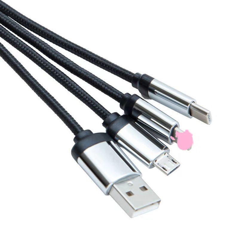 3 in1 USB Charging Cable w/LED Backlight LOGO 12