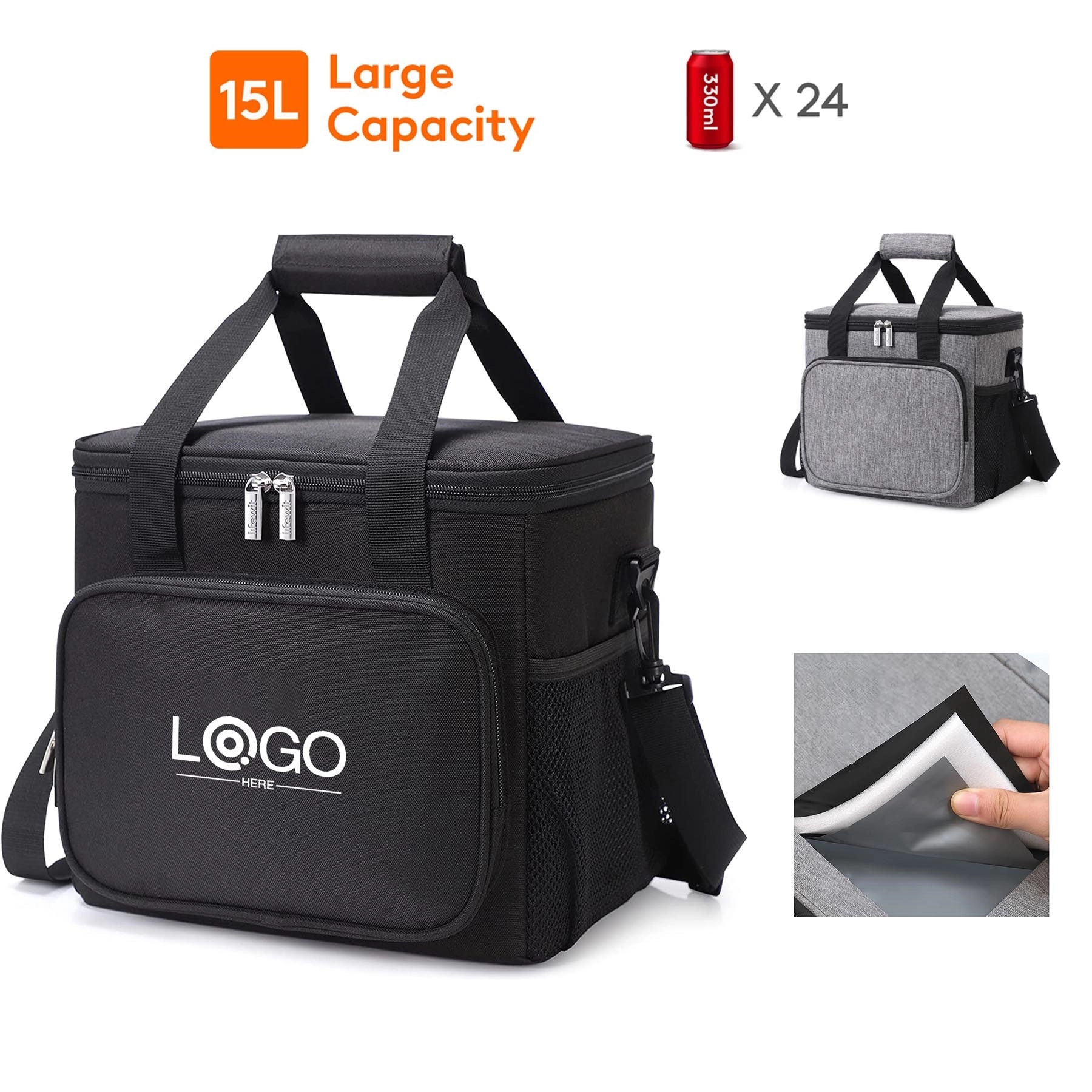 Large Insulated Lunch Bag 1